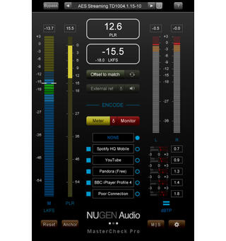 Nugen MasterCheck Pro Pro Mix and Master